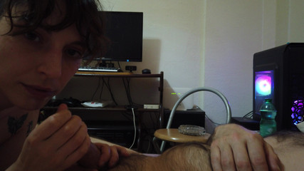 Akasha7: Відео від першої особи, мінет, смачна гра язиком у його коконі