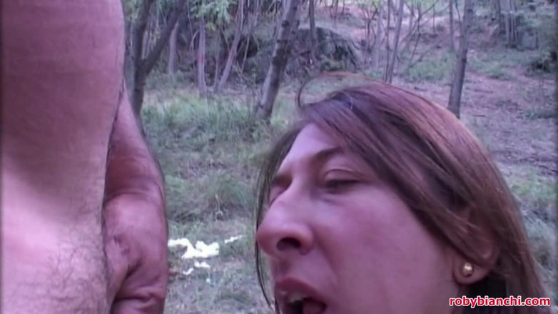 Topax Film Production: Italian Amateur: Slutty MILF Gets Ass Fucked in the Woods