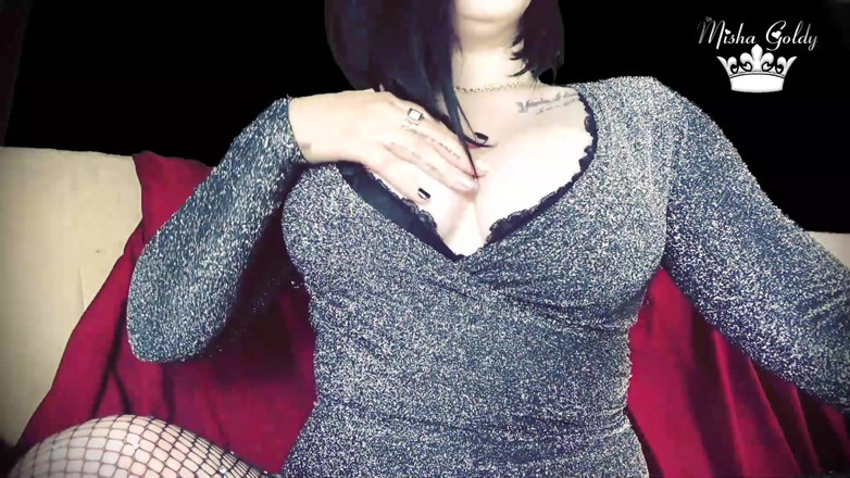 Goddess Misha Goldy: Minha poção mágica vai fazer de você um urso gozada...