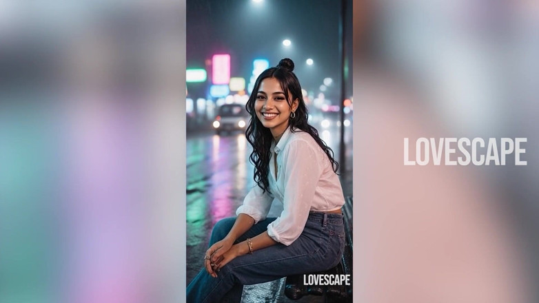 Lovescape: Risicovolle busrit: Desi diep in keel vreemdeling in het openbaar