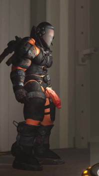 Cyberpunk rüyaları. Süper ateşli el kelepçeli sürtük kız bilim kurgu askeri tarafından sert sikiliyor