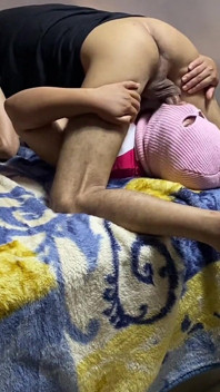La bbw in un pompino arabo