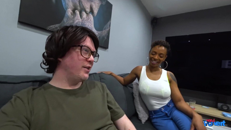 Nerd Pervert: Marie and Ellie Eastleigh Taking on 2 Nerd Cocks