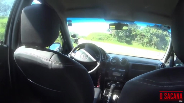 World Gay: Jerking off in the Car