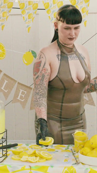 Thirsty Gimp Has Foot Fetish Quenched by Ms Nacke