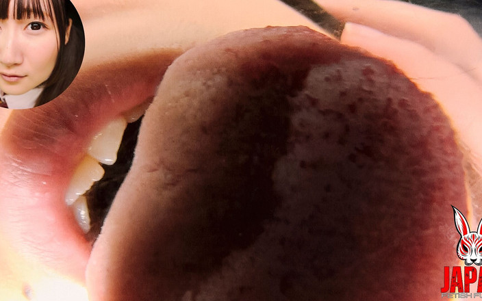 Japan Fetish Fusion: Bacio della lingua virtuale pov: il bacio profondo e crudo...