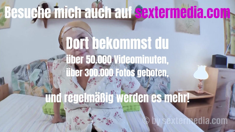 Sextermedia by Pete: Kıllı İhtiyar Kadın Eva'nın Amı Doğal Olarak Azgın