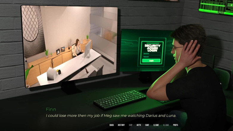 Dirty GamesXxX: În securitate, soția a început să suspecteze că soțul ei este...