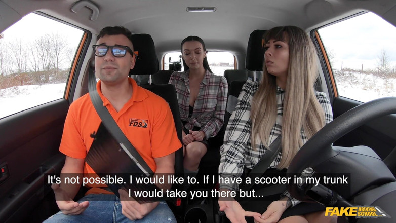 Fake Driving School: Застряг між снігом і великими цицьками