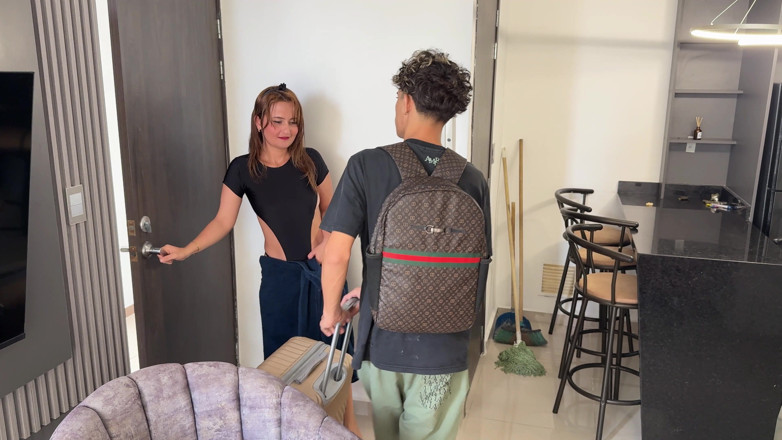 KatyJay: Big Ass Stepmom Surprises by Giving Her Stepson a Welcome...