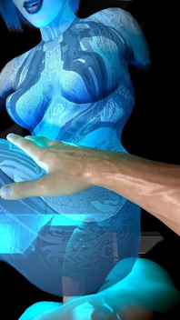 Master Chief scopa forte Cortana