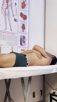 Patient Becomes Rigid in Front of the Nurse During the Examination
