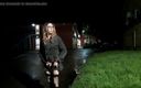 Themidnightminx: ガソリンスタンドの外でカミングする女装者