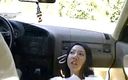 Homegrown Asian: Bettys salvaje cabalgando en el auto