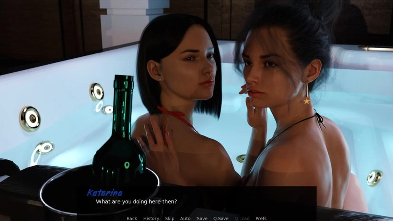 Miss Kitty 2K: Moștenitor aparent - partea 9 - Preludiu lesbiană de Misskitty2k