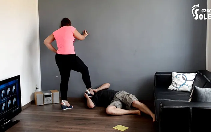 Czech Soles - foot fetish content: Rich Boy Gets Humiliated by Maid