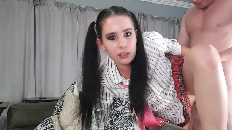 domslutfucker: Fucking Step Daughter in Her Ass Before She Goes Out,...