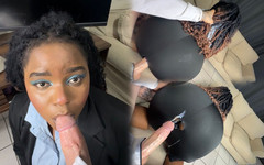 BootyClapper187: Ebony Secretary Gets a Promotion Through a Tiny Hole in...