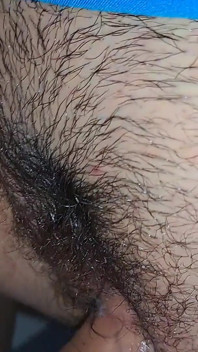 Creamy Pussy of Virgin Girl