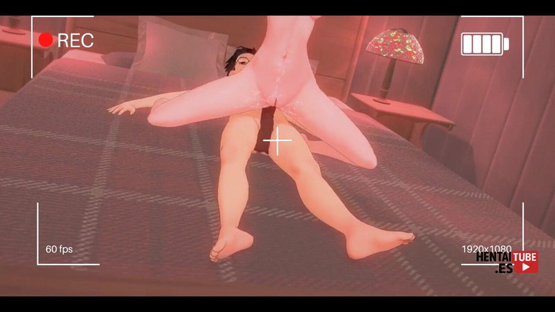 HentaiTubes: Dandadan Hentai - Aira Ridding Okarun's Dick - Asijská japonská Anime Manga