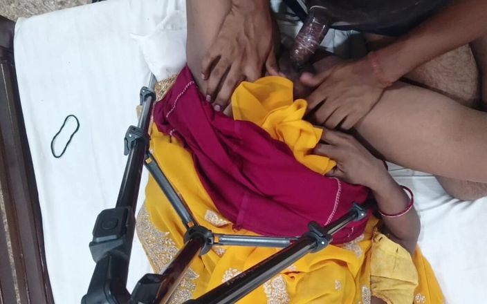 Desi Indian studio: Priya Bhabhi chama seu meio-irmão de foda buceta e marido