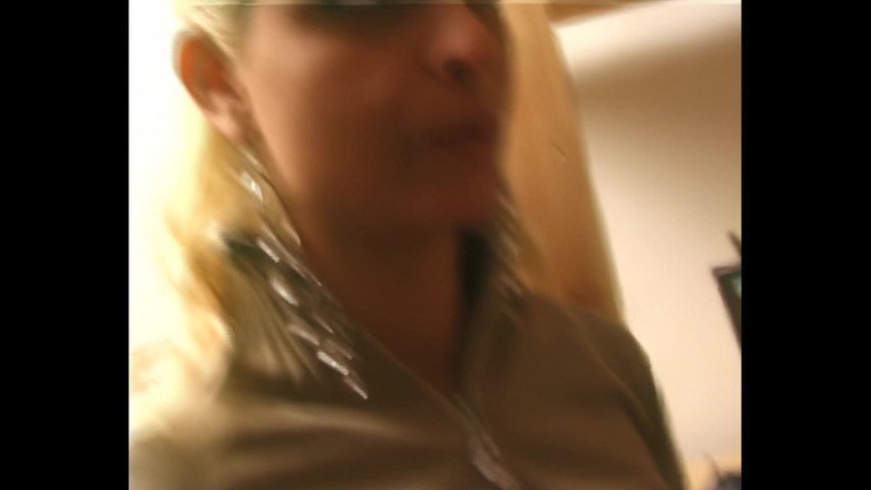 My first cock: Blonde Teen Shows Her Round and Sexy Body