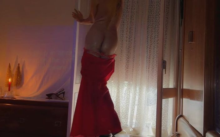 Artesensual: Cinematografia adulta: vestido vermelho, saltos, música, fones de ouvido e...