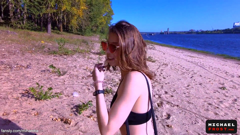 Michael Frost Pro: Đụ mạo hiểm với người lạ trên phòng thử đồ bãi...