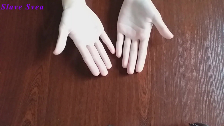 Angelinga: Klare bestrafung mit weißer hand