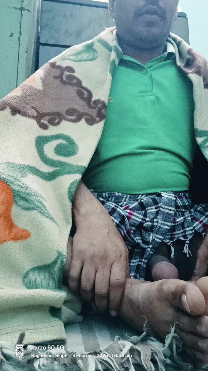 Rajasthani-old-lover: Indický policista armádní muž Desi Muž