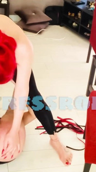 Meine Sissy-sklavin mit dessous