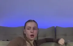 First Time Anal Fuck with Big Dildo