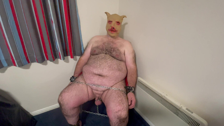 Aaexperiencesltd: Domina Gets Her Pussy Shaved While Piggy Looks on