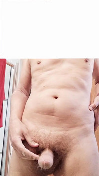 Full Morning Routine with Jerk off, Cumshot and Shower