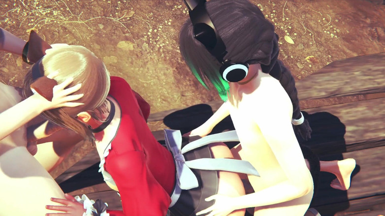 Yaoitube: Yaoi Femboy - trojka Nobu saje a šuká