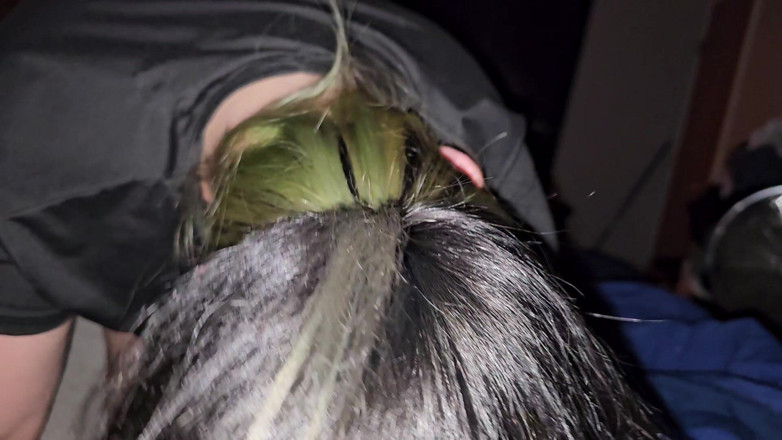 Funhousewife69: Ponytail Grabbing Blowjob
