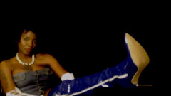 The Goddess Simone: お尻のデニムジーンズ&ラテックスブーツ