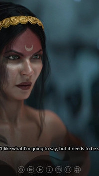 七つの世界 30 アトラス・ミーツ・ウィッチズの女王アリアンヌ(SFW)
