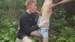 Max Gen: Gave a Guy a Blowjob in the Forest