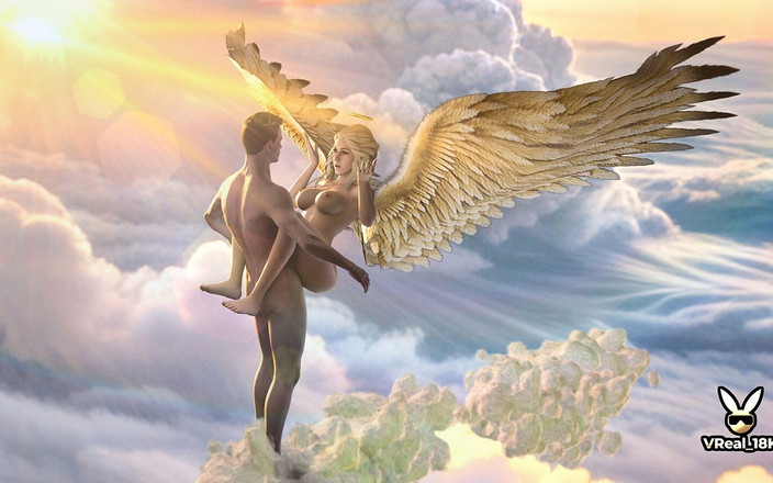 VReal_18K: Pieprzyć Gorącego Anioła jako pikantne przyjęcie w niebie!