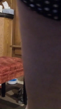 Daphne Dressing Room Panty Tease Black Minidress