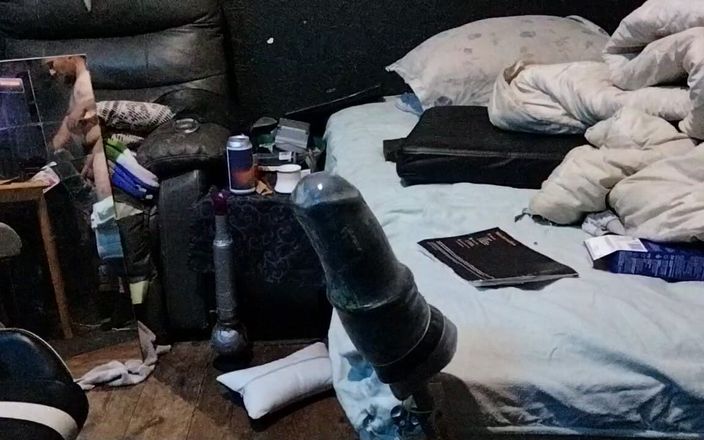 XX rap: Steck einen großen dildo in meinen analsex