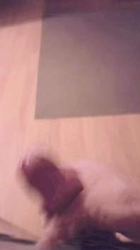 Stretching and Horny Cum