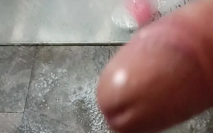 Chulio: Bathroom Cum My Cock