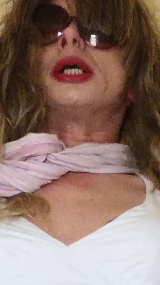 Wet Perversions In Nylons: Wearing chastity and being horny part III