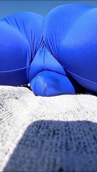 I Cum Without Taking off My Spandex After Getting Horny Working Out in Leggings