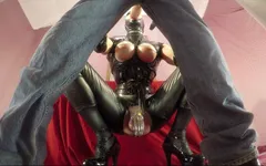 Sissy Stacy, bimbo, poupée, facefuck