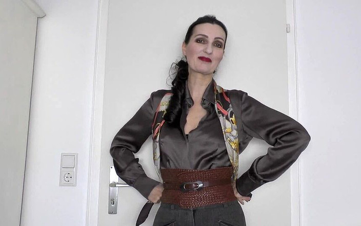 Lady Victoria Valente: Wide Tight Belts Part 60!