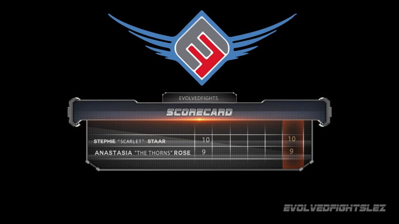 Evolved Fights Lez: Anastasia Rose vs Stephie Staar Loser obtiene el cinturón