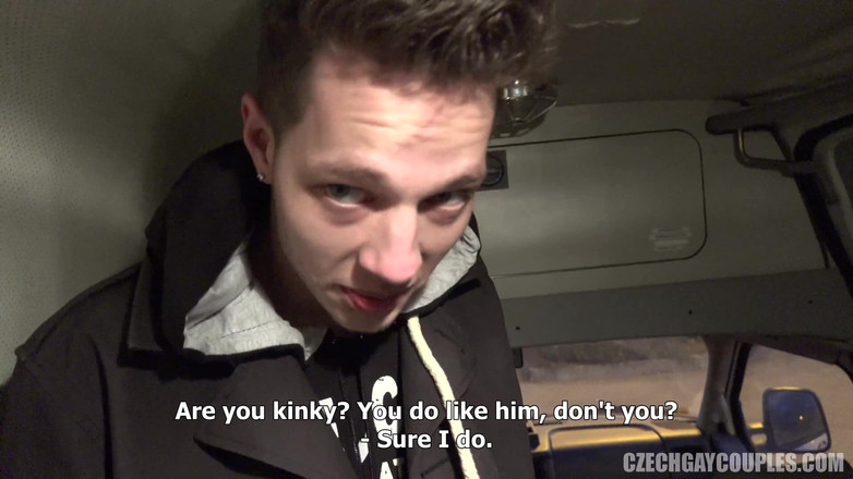 Czech Gay Couples: Czech Gay Couples 5 Parking Lot Punishment - Fresh Meat Wrecked in...